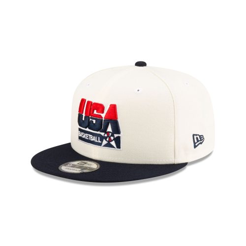 70875032 9FIFTY USABASKETBALLDREAMFW24 USABKBCL WHT 3QL