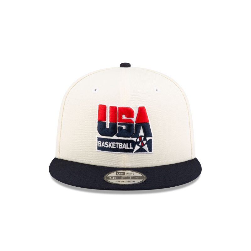 70875032 9FIFTY USABASKETBALLDREAMFW24 USABKBCL WHT F