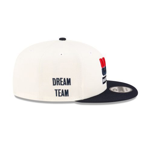 70875032 9FIFTY USABASKETBALLDREAMFW24 USABKBCL WHT RSIDE