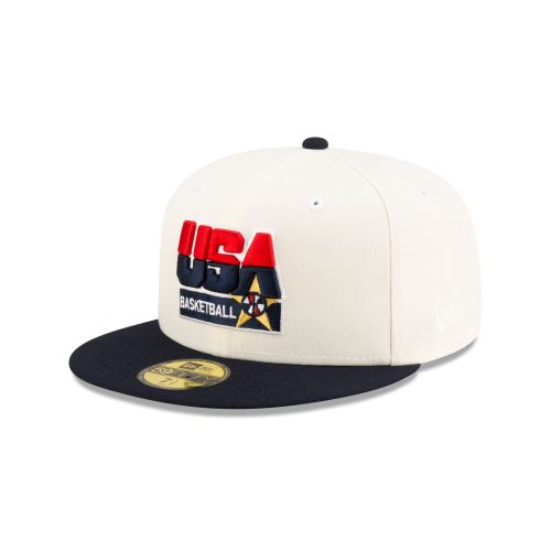 70875084 59FIFTY USABASKETBALLDREAMFW24 USABKBCL WHT 3QL