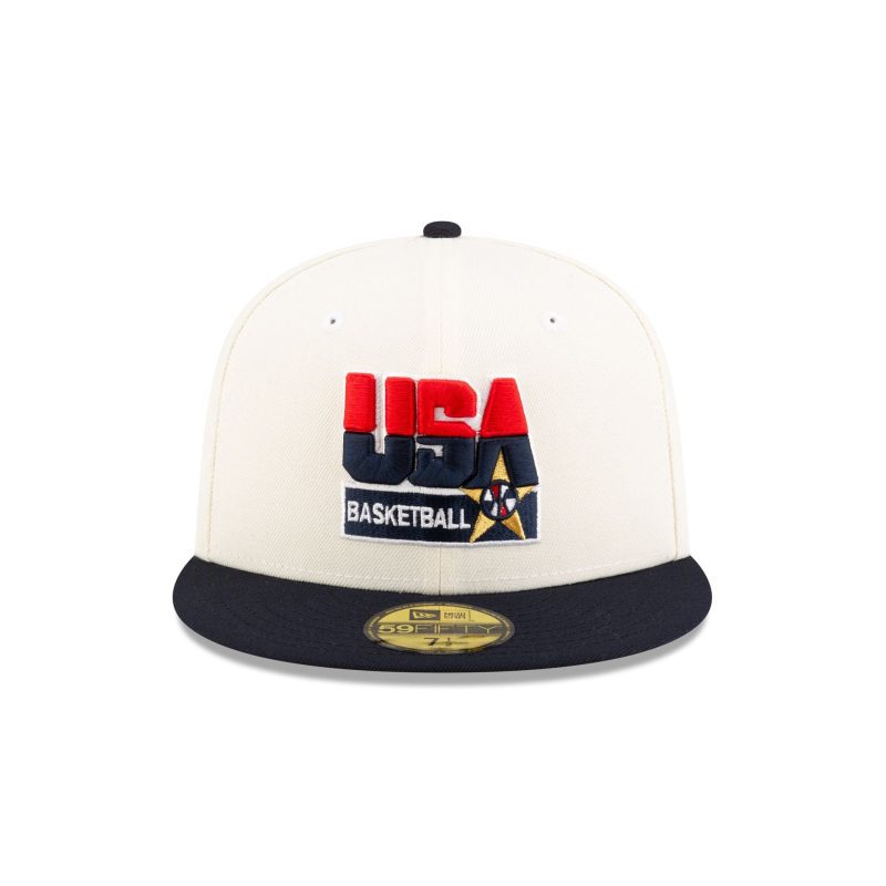 70875084 59FIFTY USABASKETBALLDREAMFW24 USABKBCL WHT F