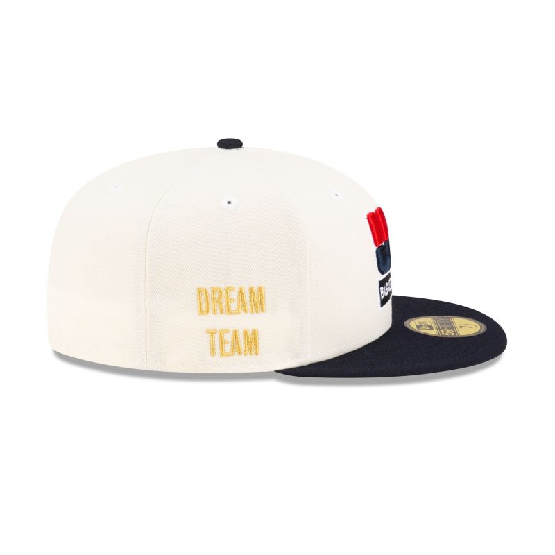 70875085 59FIFTY USABASKETBALLDREAMFW24 USABKBCL WHT RSIDE