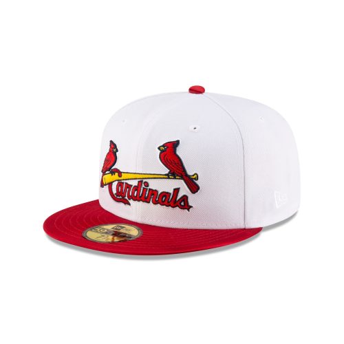 70879563 59FIFTY 5950MLBHALLOFFAME24 STLCAR WHT 3QL