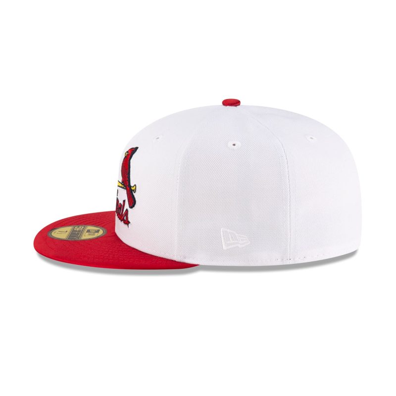 70879563 59FIFTY 5950MLBHALLOFFAME24 STLCAR WHT LSIDE