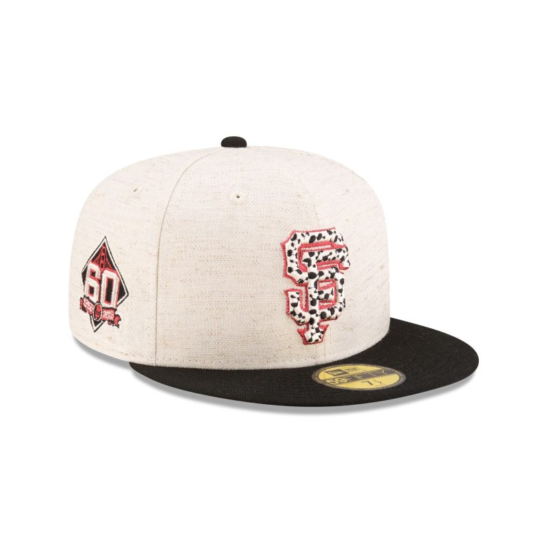 70880960 59FIFTY MLBCOLANIMALFILL SAFGIACO WHT 3QR