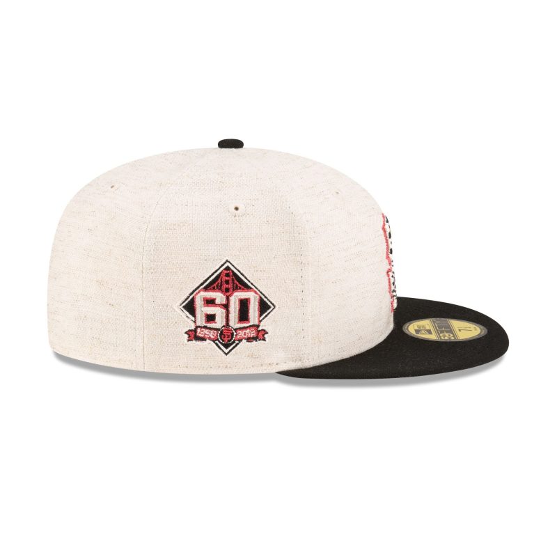 70880960 59FIFTY MLBCOLANIMALFILL SAFGIACO WHT RSIDE