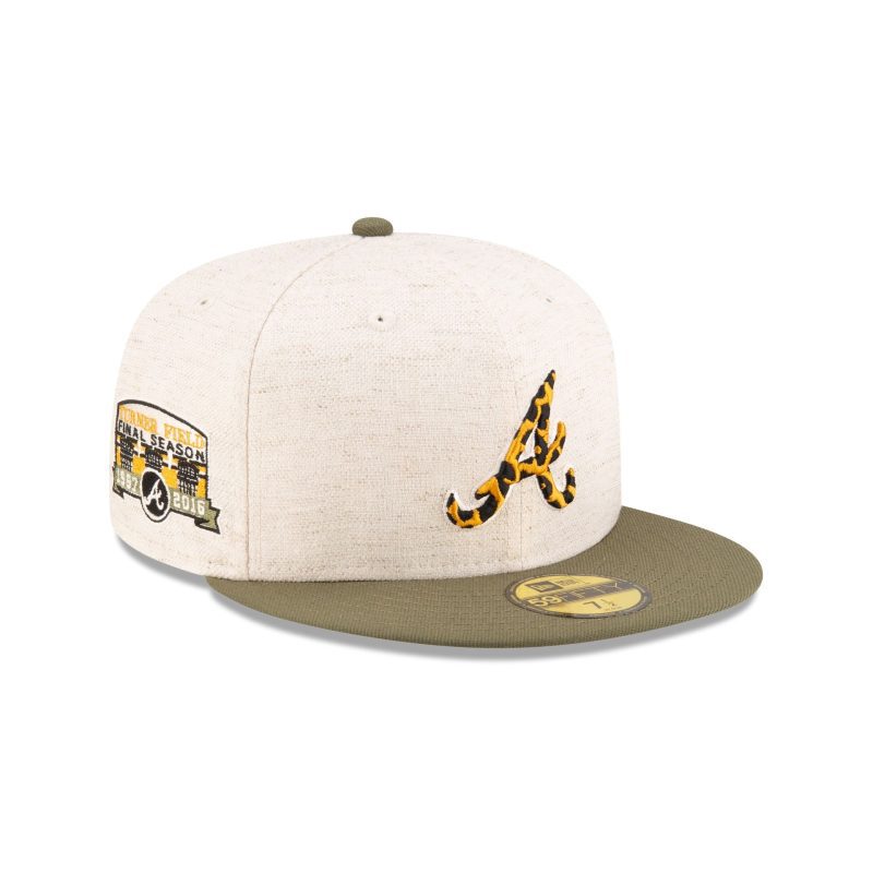 70880966 59FIFTY MLBCOLANIMALFILL ATLBRACO WHT 3QR