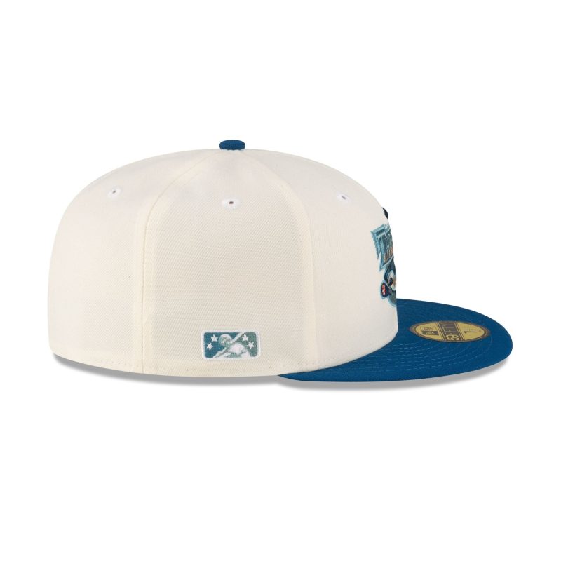 70881594 59FIFTY MiLBSC24 CLETHR WHT RSIDE