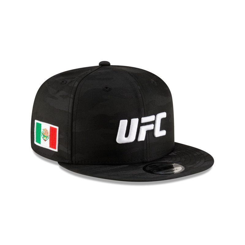 70883154 9FIFTY UFC24 UFC BLKCAM 3QR