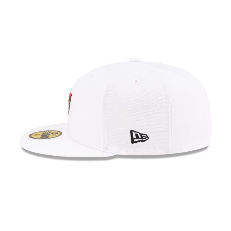 70884045 59FIFTY NEWERAGOLF25 NEG WHT LSIDE