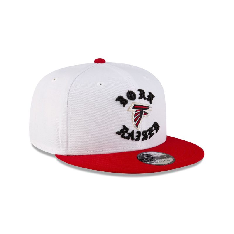 70886014 9FIFTY BORNXRAISED24 ATLFAL WHT 3QR