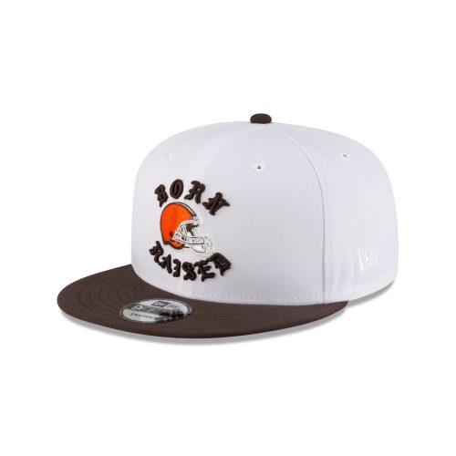 70886021 9FIFTY BORNXRAISED24 CLEBRO WHT 3QL