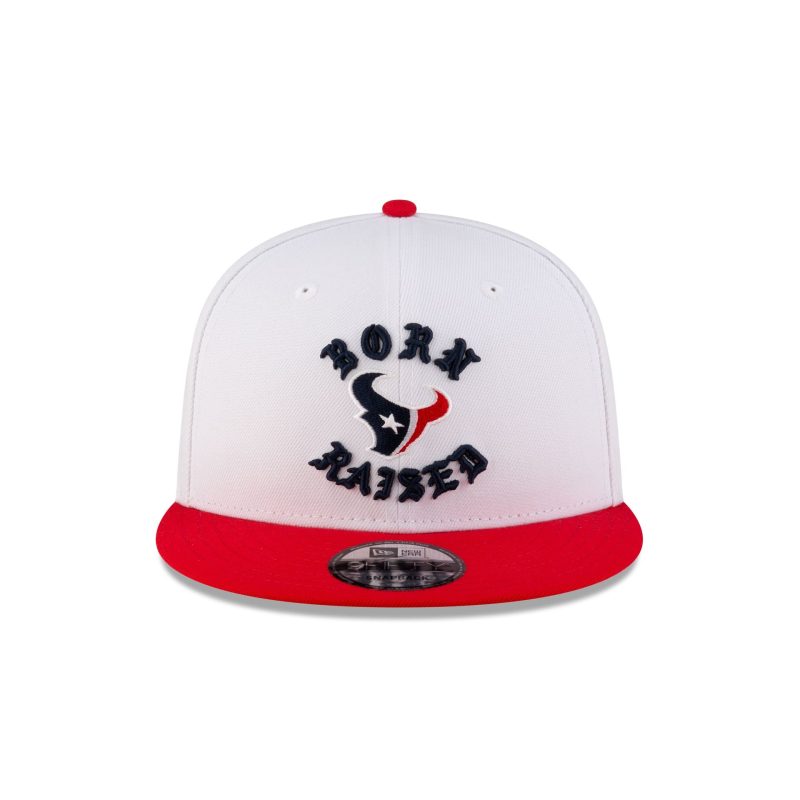 70886031 9FIFTY BORNXRAISED24 HOUTEX WHT F