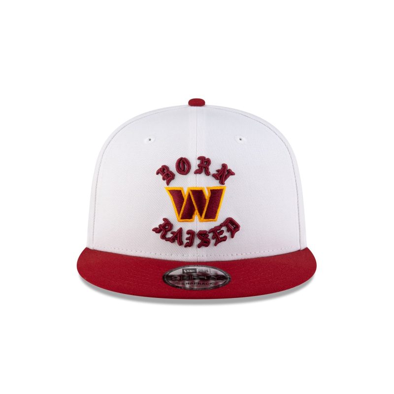 70886123 9FIFTY BORNXRAISED24 WASCOM WHT F