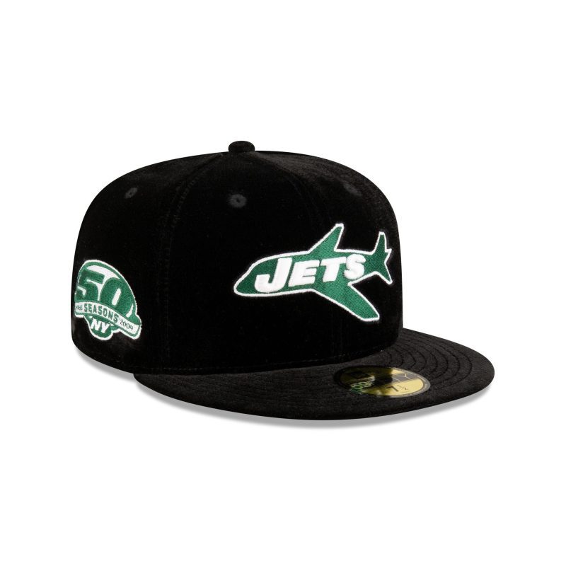 70891380 59FIFTY JUSTCAPSVELVET NEYJETCC BLK 3QR