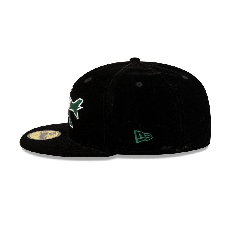 70891380 59FIFTY JUSTCAPSVELVET NEYJETCC BLK LSIDE