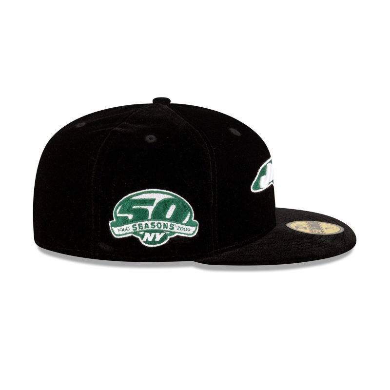 70891380 59FIFTY JUSTCAPSVELVET NEYJETCC BLK RSIDE