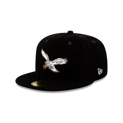 70891386 59FIFTY JUSTCAPSVELVET PHIEAGCC BLK 3QL