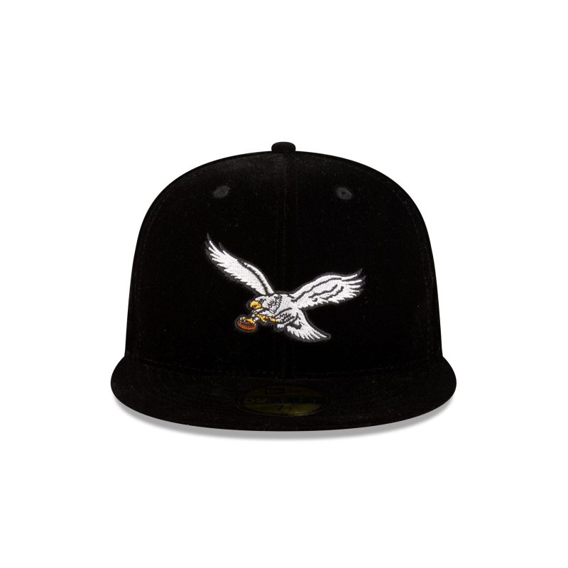 70891386 59FIFTY JUSTCAPSVELVET PHIEAGCC BLK F