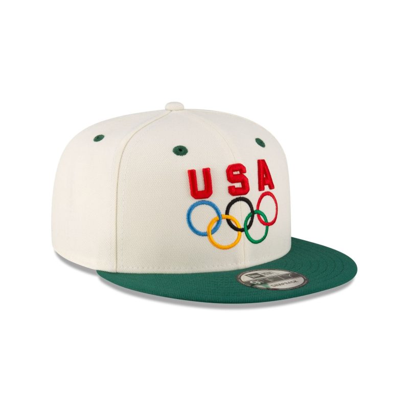 70895262 9FIFTY OLYMPICSGCP24 USAOLYTEAM WHT 3QR