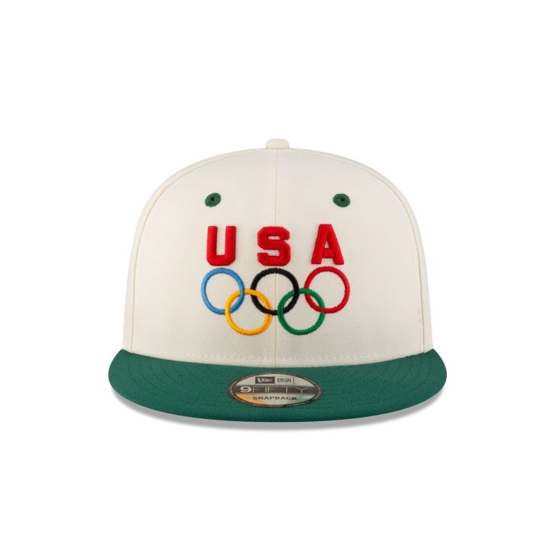 70895262 9FIFTY OLYMPICSGCP24 USAOLYTEAM WHT F