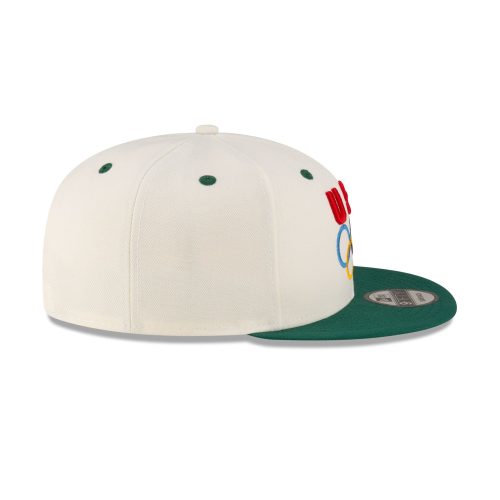 70895262 9FIFTY OLYMPICSGCP24 USAOLYTEAM WHT RSIDE