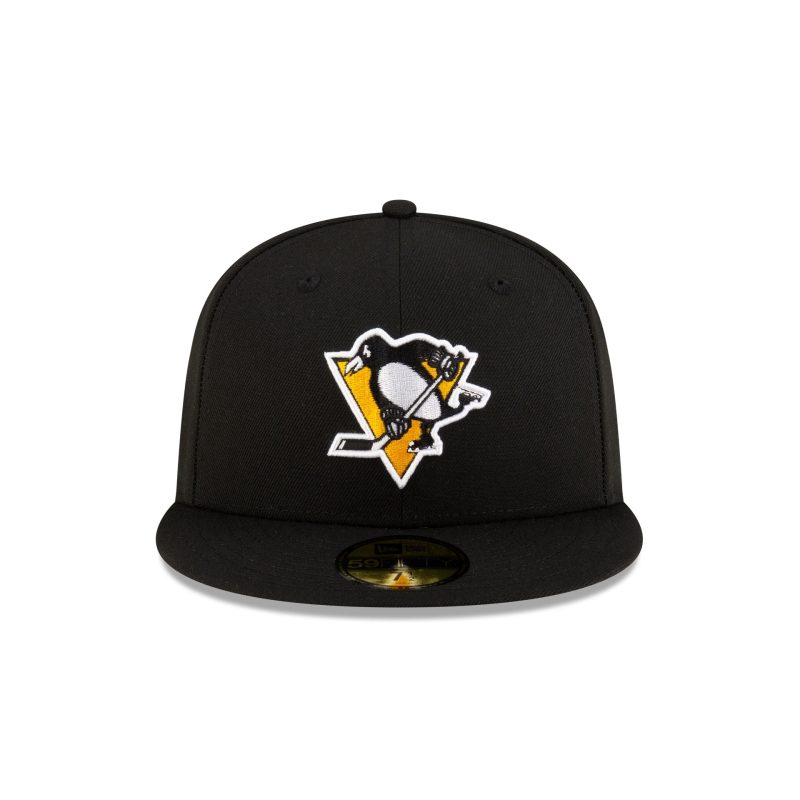 70898235 59FIFTY NHLSTOCK24 PITPEN BLK F