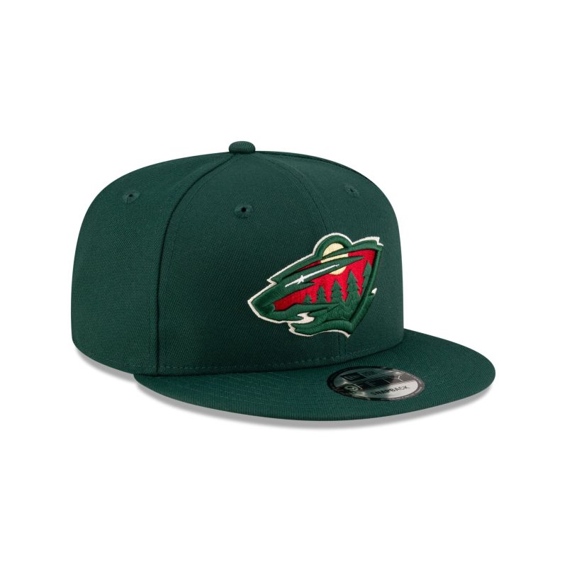 70899750 9FIFTY NHLSTOCK24 MINWIL GRN 3QR