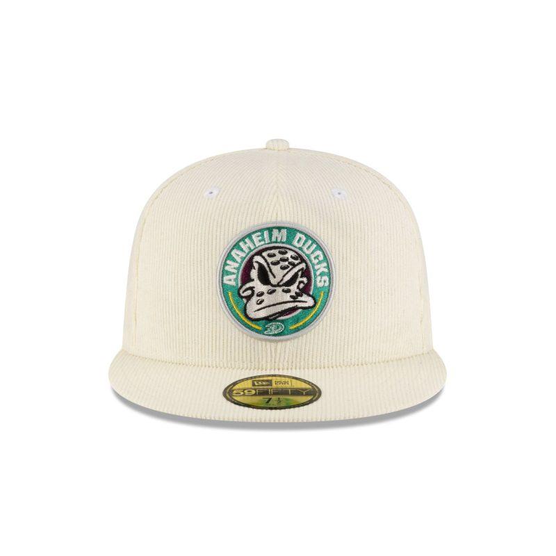 70901848 59FIFTY NHLCORD ANADUC WHT F