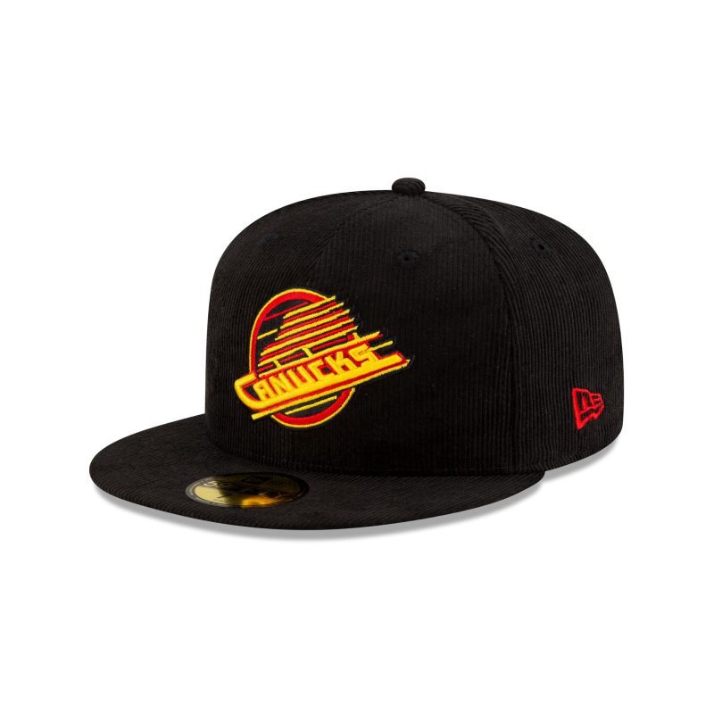 70901860 59FIFTY NHLCORD VANNUC BLK 3QL