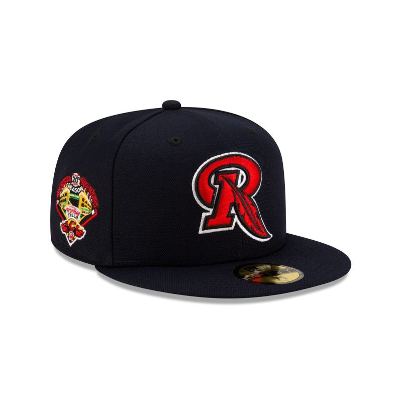 70904399 59FIFTY STADIUM ROCRED BLK 3QR