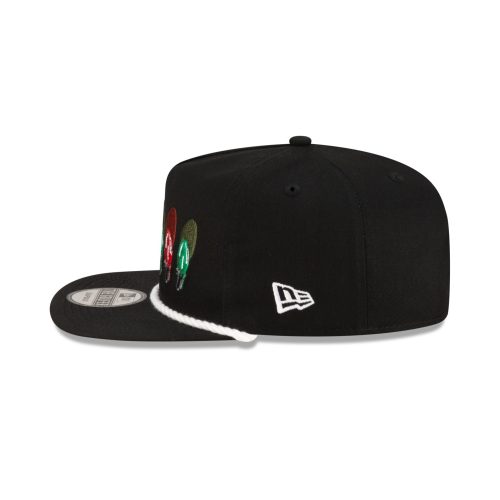 70906377 GOLFER HOLIDAYESSENTIALS NEWERA BLK LSIDE