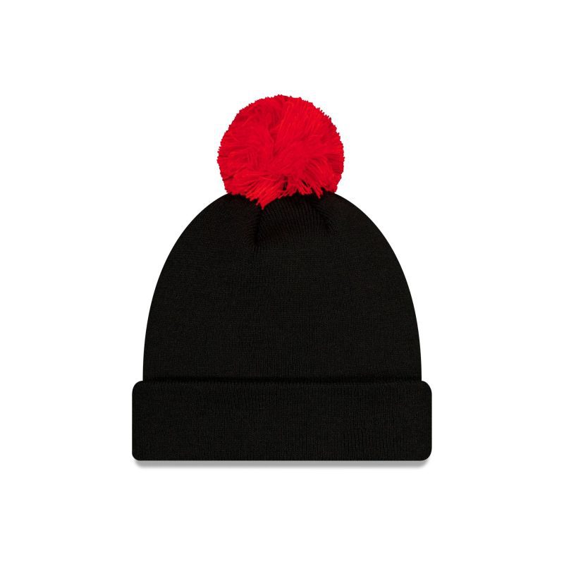 70906435 KNIT HOLIDAYESSENTIALS NEWERA BLK R