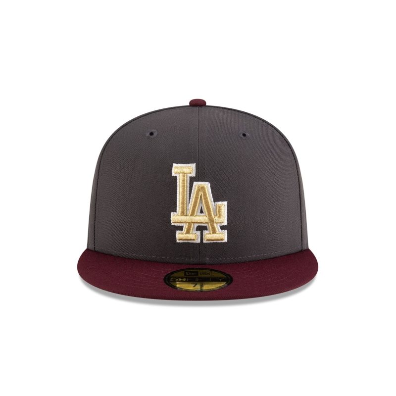 70913516 59FIFTY GRAPHITEMAROON LOSDODCO GRY F