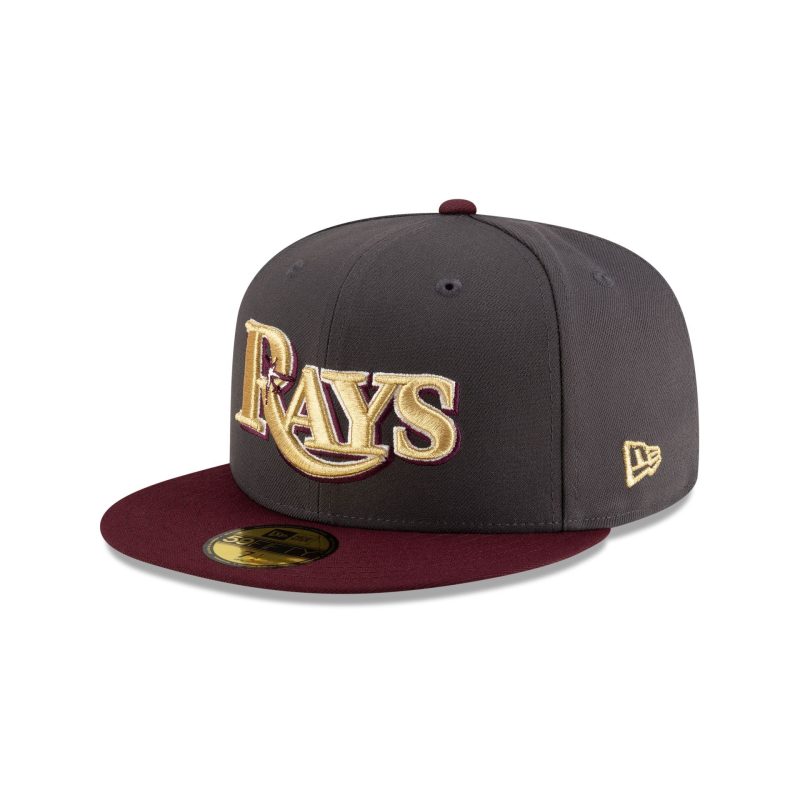 70913517 59FIFTY GRAPHITEMAROON TAMRAY GRY 3QL