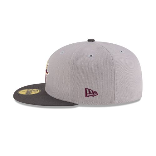 70913520 59FIFTY GRAPHITEMAROON SEAMARCO GRY LSIDE