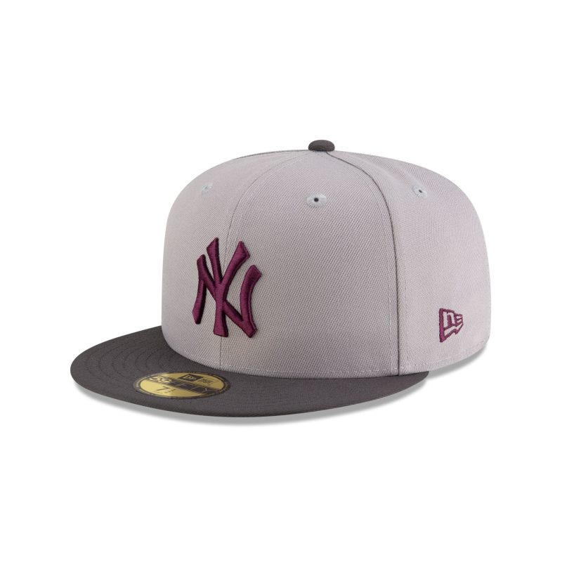 70913521 59FIFTY GRAPHITEMAROON NEYYANCO GRY 3QL