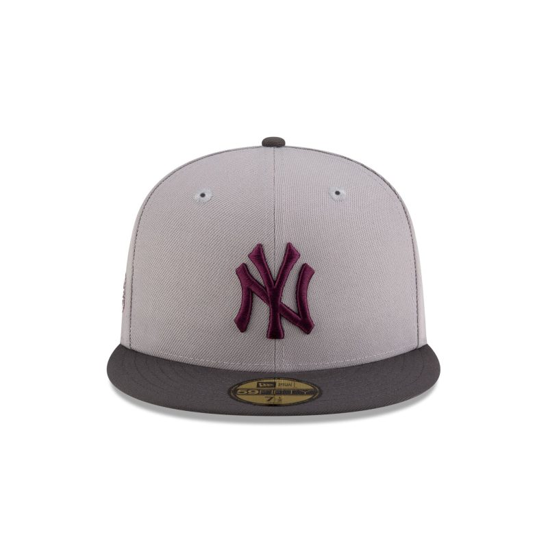 70913521 59FIFTY GRAPHITEMAROON NEYYANCO GRY F