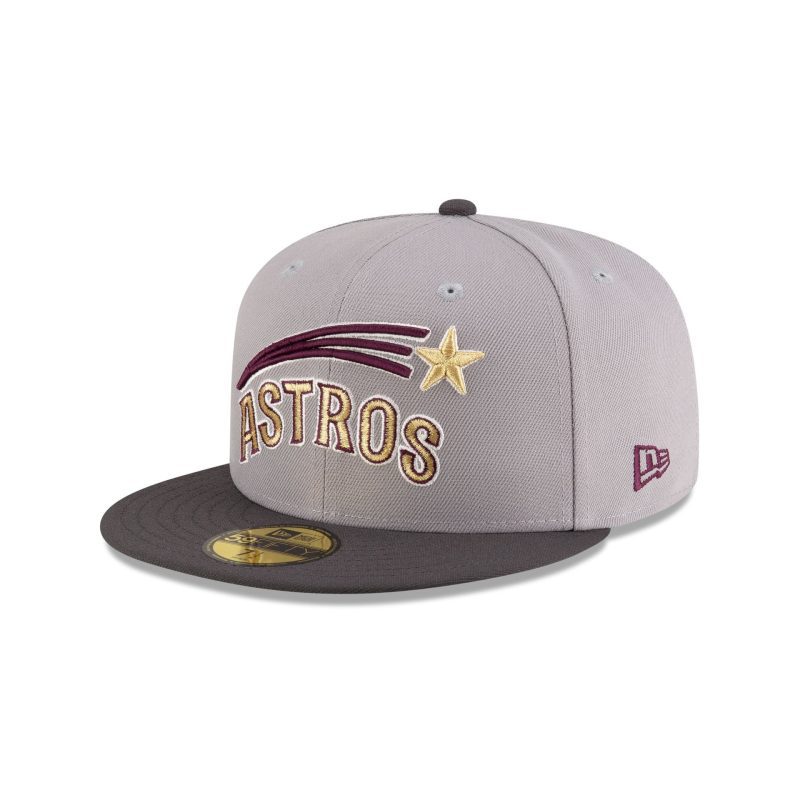 70913525 59FIFTY GRAPHITEMAROON HOUASTCO GRY 3QL