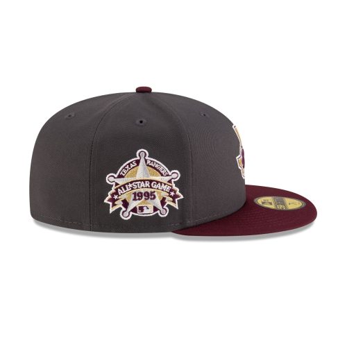 70913526 59FIFTY GRAPHITEMAROON TEXRANCO GRY RSIDE