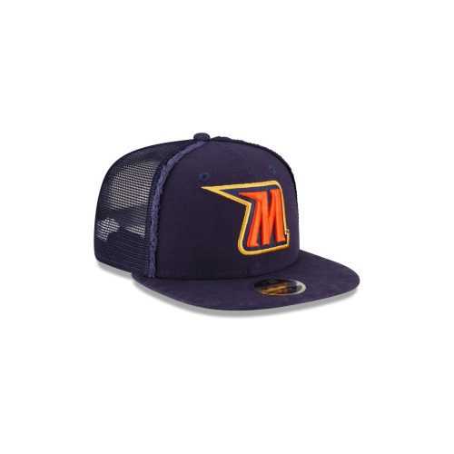 80579868 OF9FIFTY JRTRUCKERWORNMORGRIOTC MORGRI NVY 3QR 1